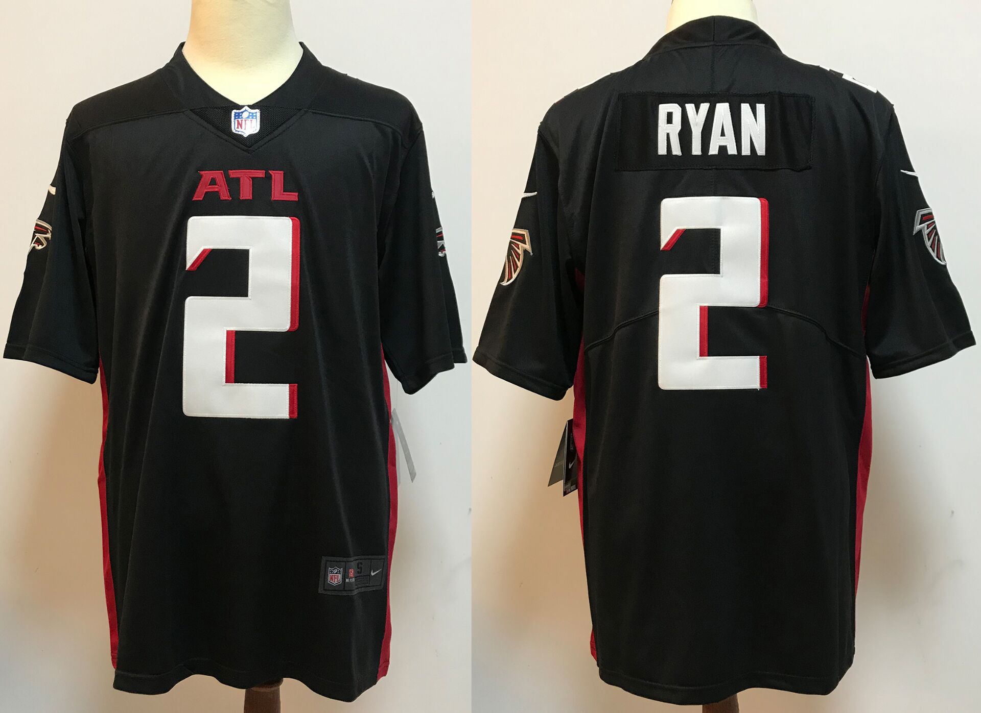 Men Atlanta Falcons #2 Ryan Black New Nike Limited Vapor Untouchable NFL Jerseys->nfl dust mask->Sports Accessory